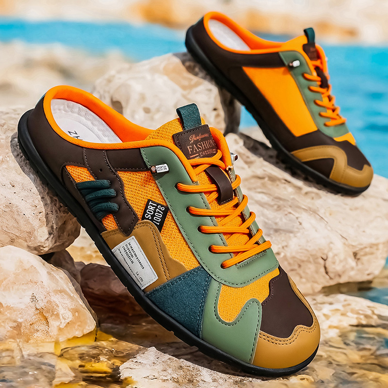Espadrille Slip On - Modne, kolorowe, outdoorowe półbuty na wiosnę