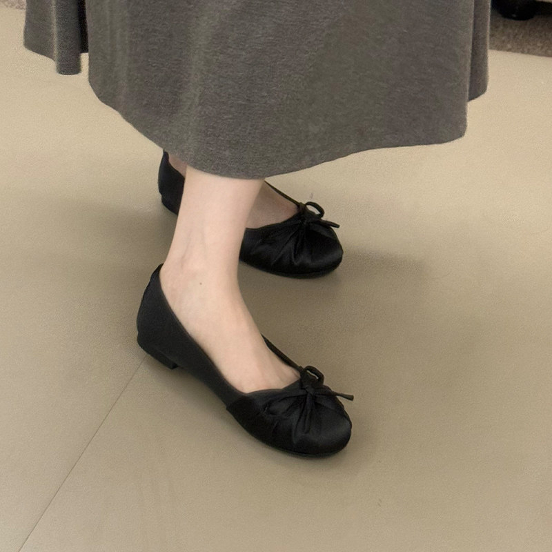 2026 Nowe satynowe baleriny z  – Espadrille Slip On recenzja i cena