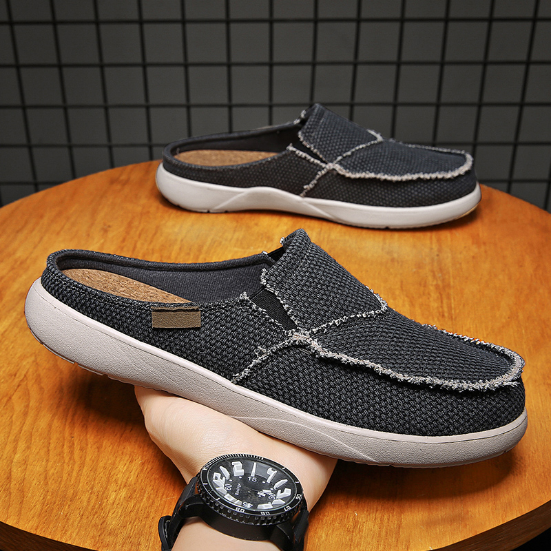 Męskie wsuwane półbuty na płót – Espadrille Slip On recenzja i cena
