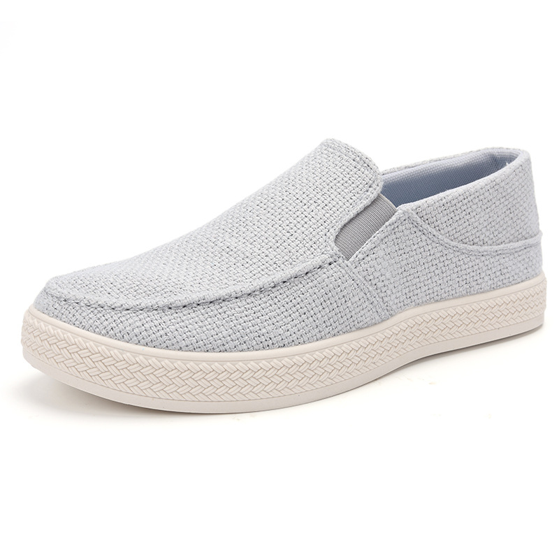 Męskie lniane wsuwane mokasyny – Espadrille Slip On recenzja i cena